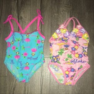 Circo,lot of two pieces baby girls swimsuit’s.size 18M.